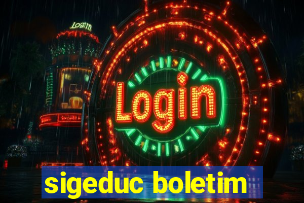 sigeduc boletim